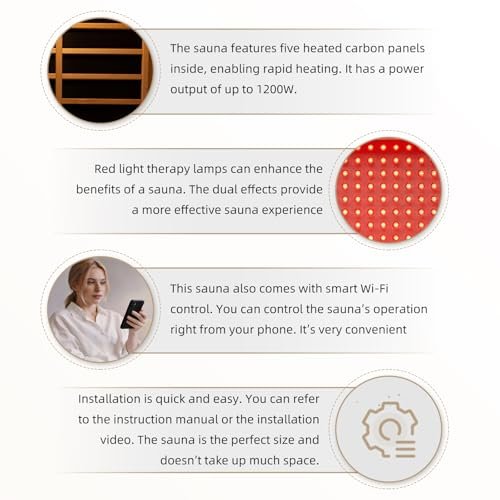 Benovo Infrared Sauna for Home